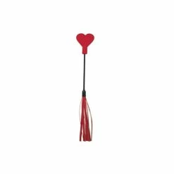 Sportsheets Sex & Mischief Amor Heart-Shaped Dual-Ended Crop And Mini Flogger