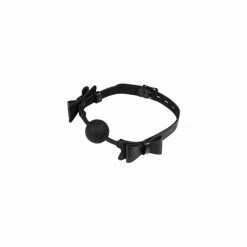 Sportsheets Sincerely Bow Tie Vegan Leather Adjustable Ball Gag