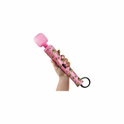 Global Novelties Stoner Vibes Wacky Leaf Print Wand Massager -Vibrators Sales Store stoner vibes wacky leaf print wand massager 2 spectrum boutique