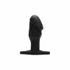 Tantus Cock Black Silicone Anal Plug -Vibrators Sales Store tantus cock plug main black spectrum boutique 1