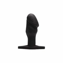 Tantus Cock Black Silicone Anal Plug
