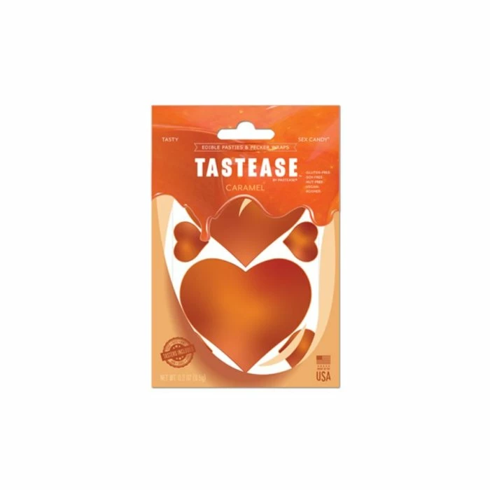 Tastease By Pastease Caramel Edible Pasties 3 Tastease By Pastease Caramel Edible Pasties