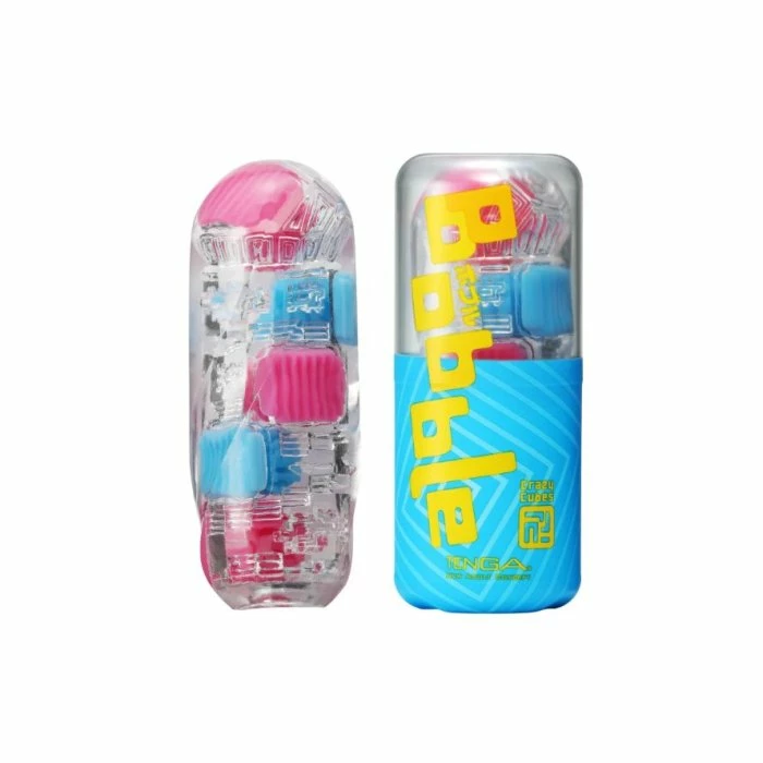 Tenga Bobble Crazy Cubes Textured Masturbation Sleeve 3 Tenga Bobble Crazy Cubes Textured Masturbation Sleeve