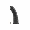 VixSkin By Vixen Gambler Extra Girthy Squishy Silicone Dildo -Vibrators Sales Store vixskin by vixen gambler main black spectrum boutique 1